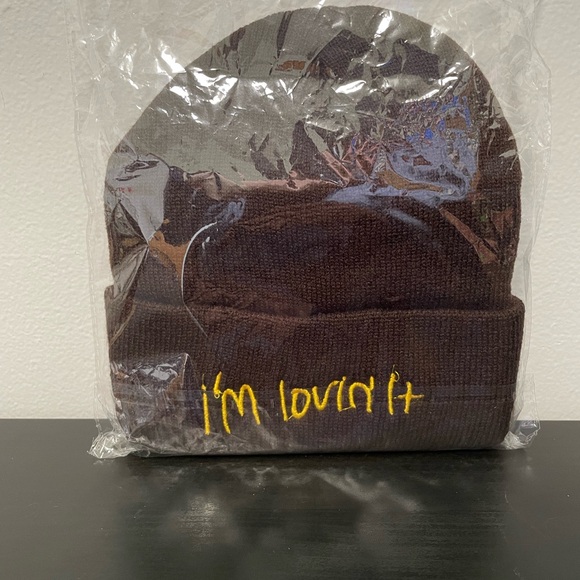 Cactus Jack McDonald’s Beanie Bundle X2 Black & Brown NEW Travis Scott Hip Hop - Picture 5 of 5